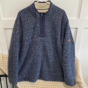 Orvis Brighton Quarter Zip Sherpa Sweater